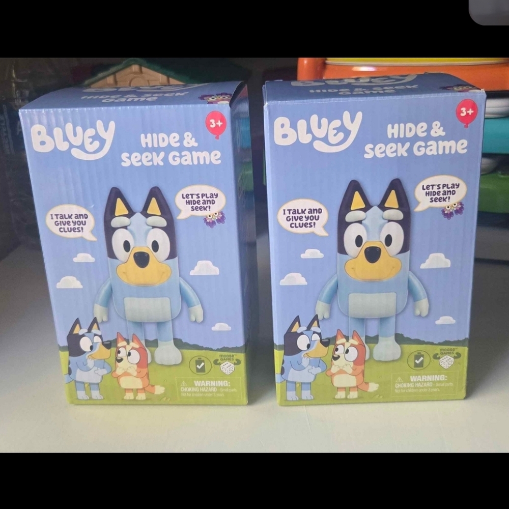Bluey Hide & Seek Game Figure - Blue